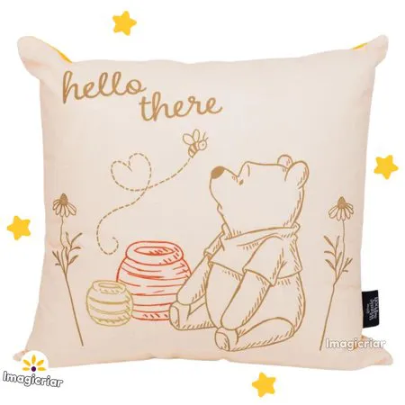 ALM POOH BABY FRUIT 40X40CM - Manaia Presentes