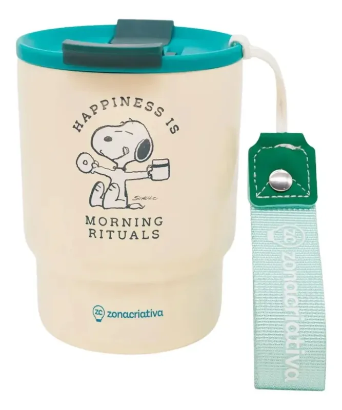 COPO TO GO 400ML SNOOPY - Manaia Presentes