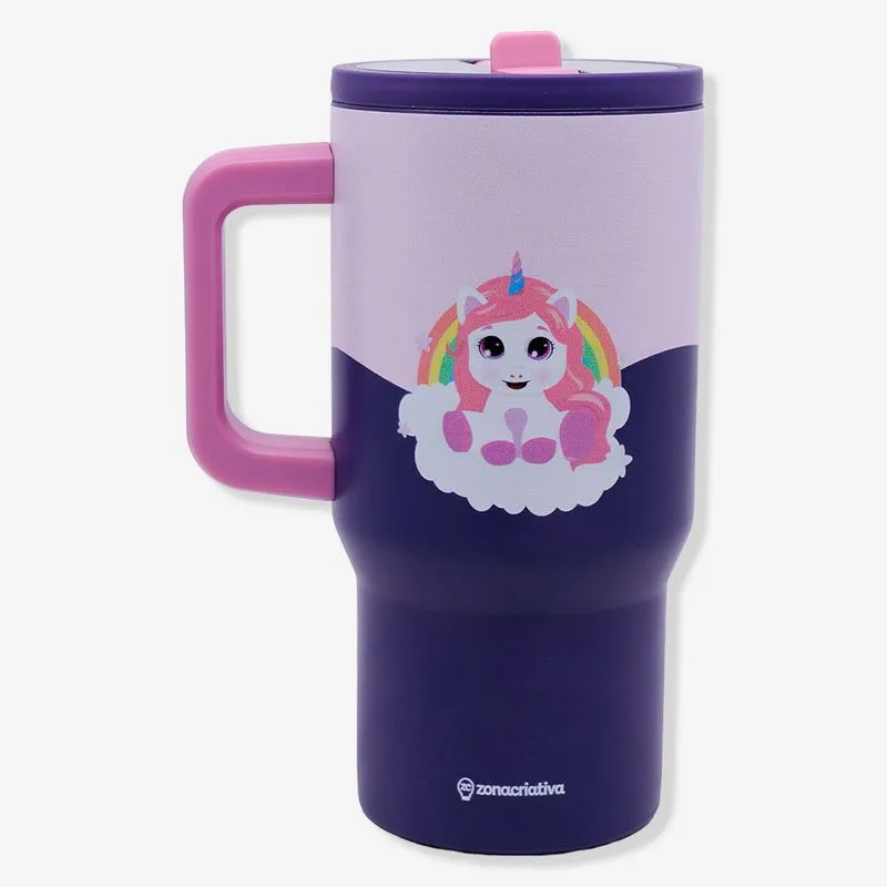 Copo Tumbler Unicórnio – Zonacriativa
