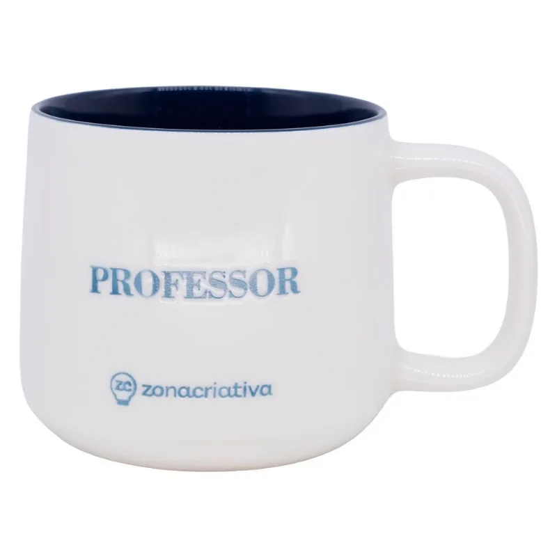 Caneca Profissão Professor 500ml em Ceramica Zona Criativa