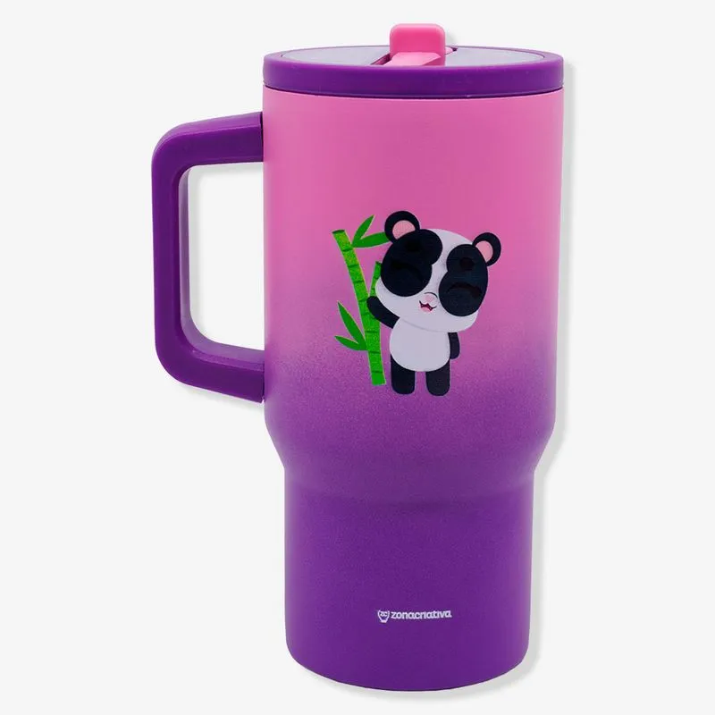 Copo Tumbler Panda – Zonacriativa