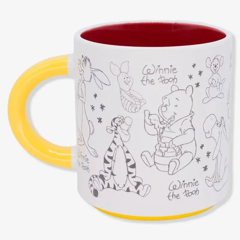 CANECA GRAFITE 500ML POOH - Manaia Presentes
