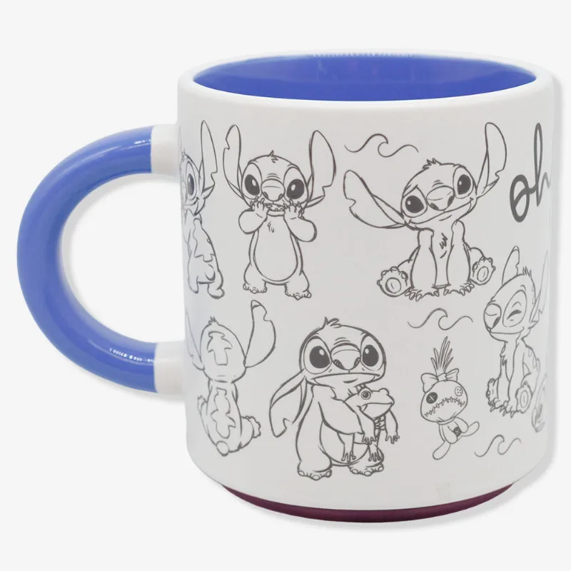 Caneca Grafite Stitch - Disney