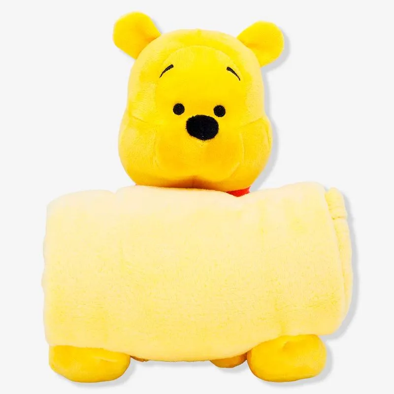 Pelúcia com Manta Ursinho Pooh – Disney