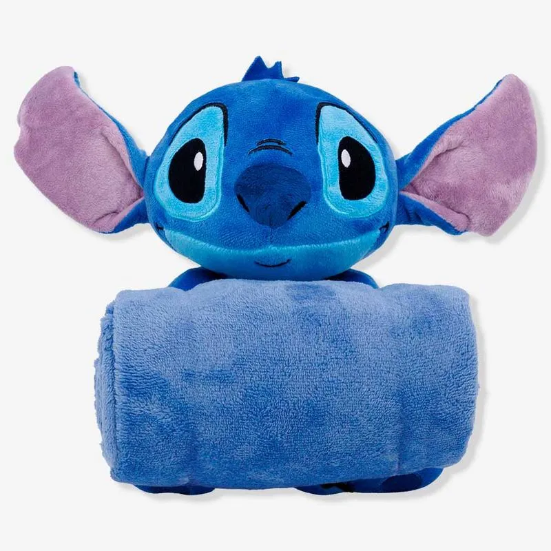 Pelúcia com Manta Stitch – Disney