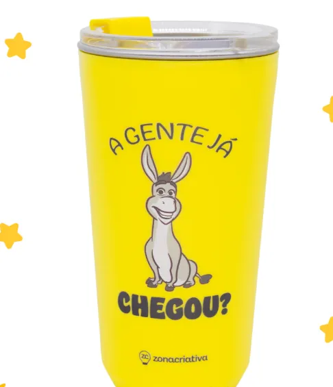 COPO SKY 500ML SHREK JA CHEGOU - Manaia Presentes