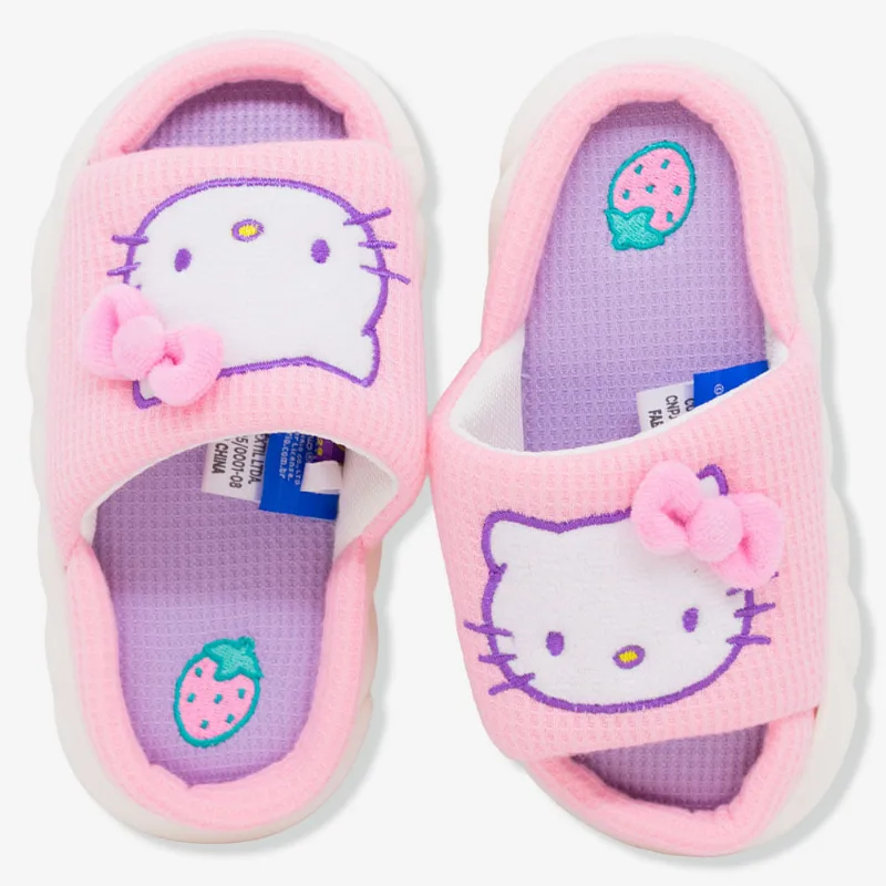 Pantufa Infantil Nuvem Hello Kitty 26 AO 28