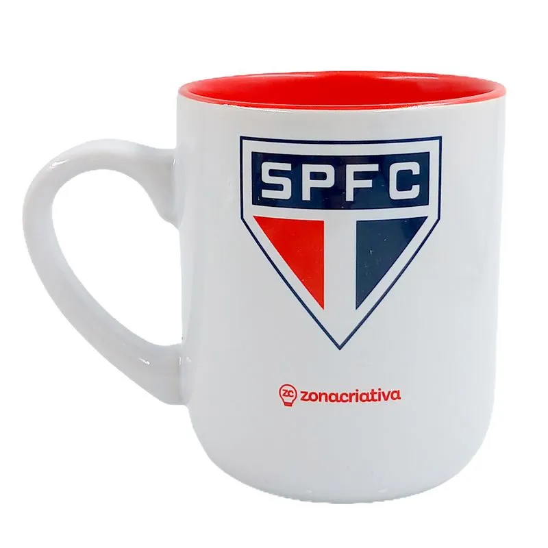 Caneca São Paulo 400ml em Cerâmica Zona Criativa