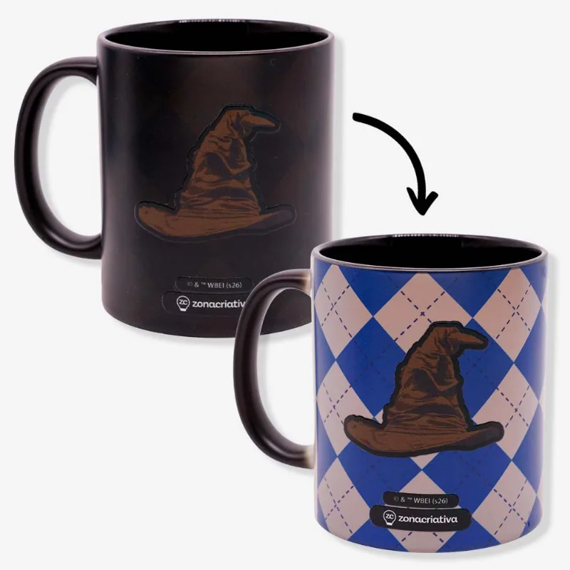 Caneca Mágica Personalizada Corvinal – Harry Potter