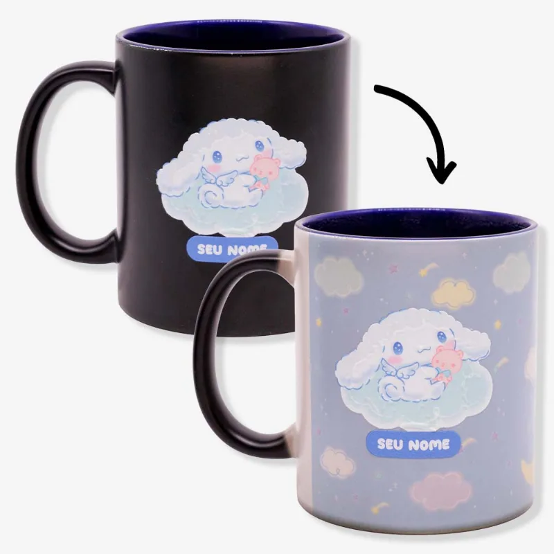 Caneca Mágica Personalizada Cinnamoroll - Hello Kitty
