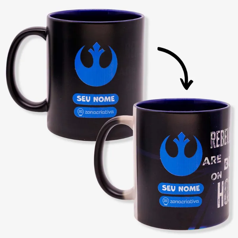 Caneca Mágica Personalizada Jedi – Star Wars