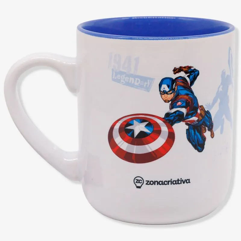 Caneca Mug Capitão América - Marvel