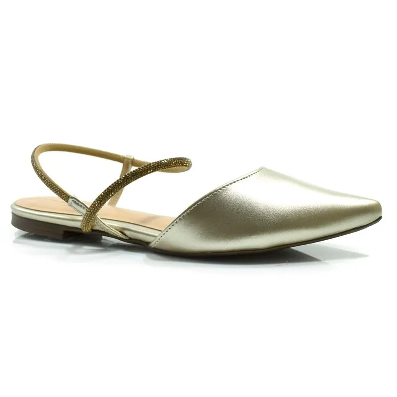 Sapatilha Feminina Suzzara Dourado 59.129 37