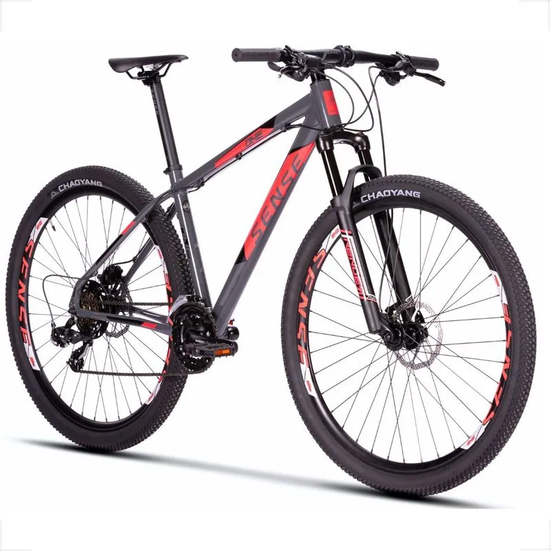 Bicicleta Aro 29 Sense One 2024 Freio Hidráulico 3x7 Velocidades Kit Shimano 17 / UNICO
