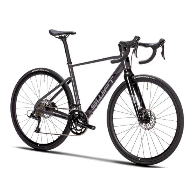 Bicicleta Speed Road Swift Enduravox Pro Shimano Sora 51 / Cinza/Preto