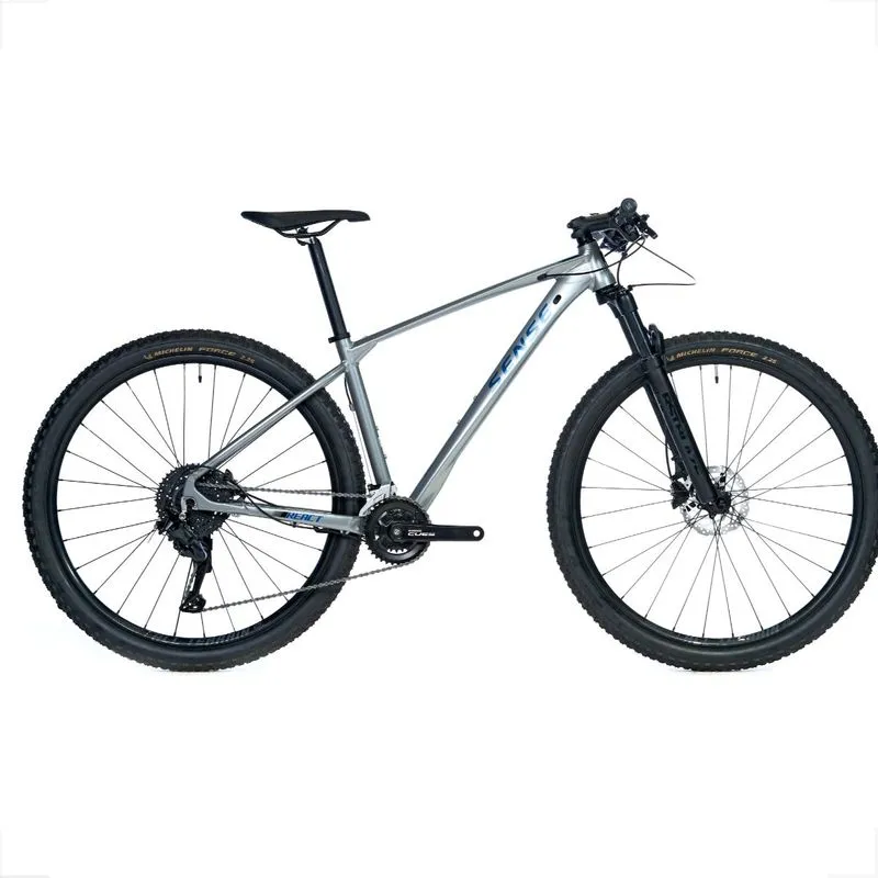 Bicicleta Mtb Sense React Pro 2025 Shimano Cues 2x9v Aro 29 15 / Cinza
