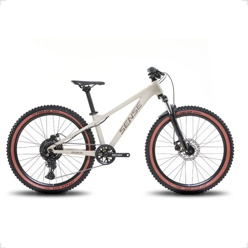 Bicicleta Infantil Sense Grom Fun G2 Aro 24 Shimano Cues 9v Único / Creme