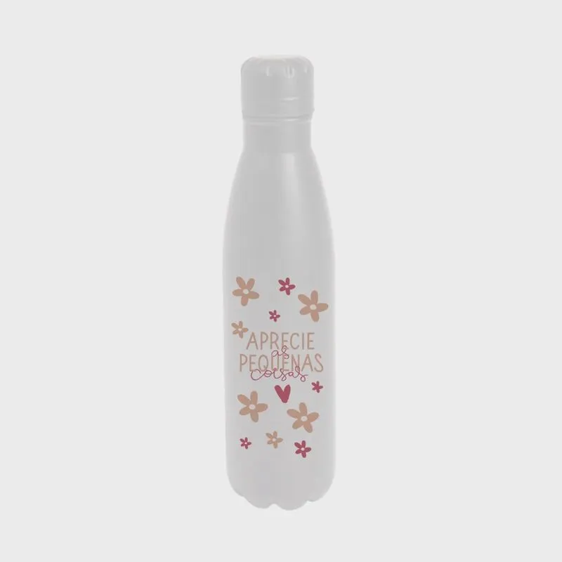 Garrafa termica retro 780ML frases cores amores aprecie uatt