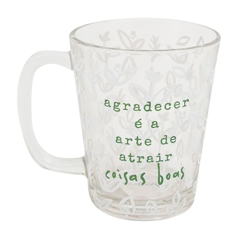 Kit Chá Completo - Caneca, Infusor e Aparador CANECA DE VIDRO COM PORTA CANECA DE MADEIRA E INFUSOR - NATURALS COISAS BOAS