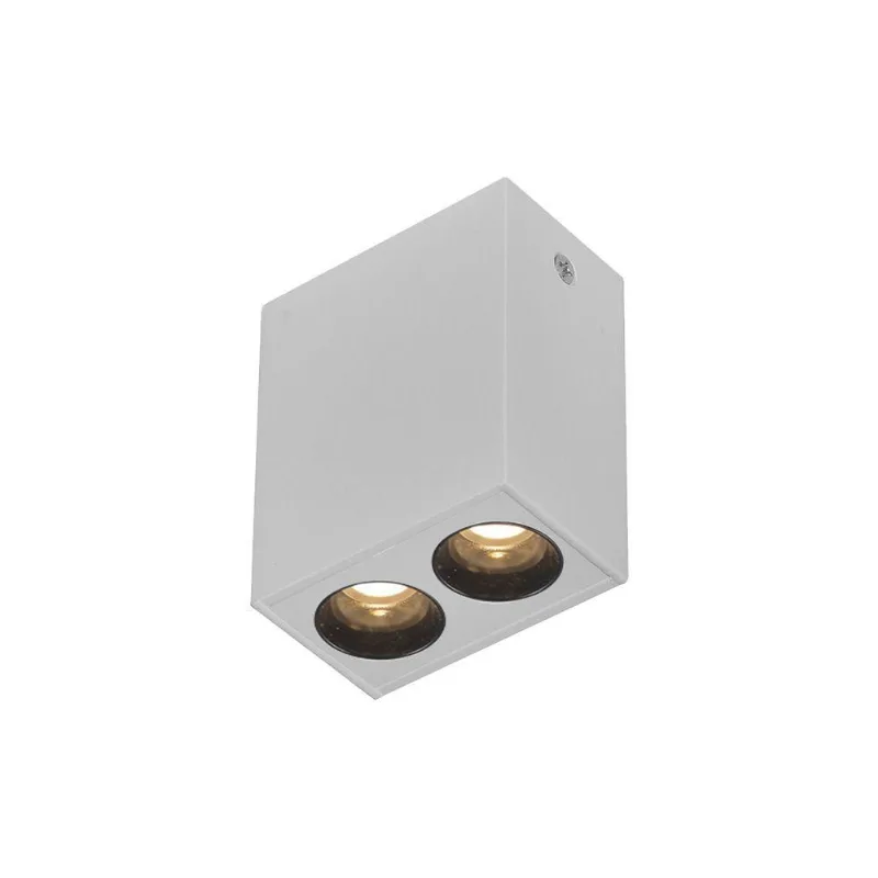 Spot De Sobrepor Nordecor Powerus Led 4w Bivolt 3000k Luz Amarela