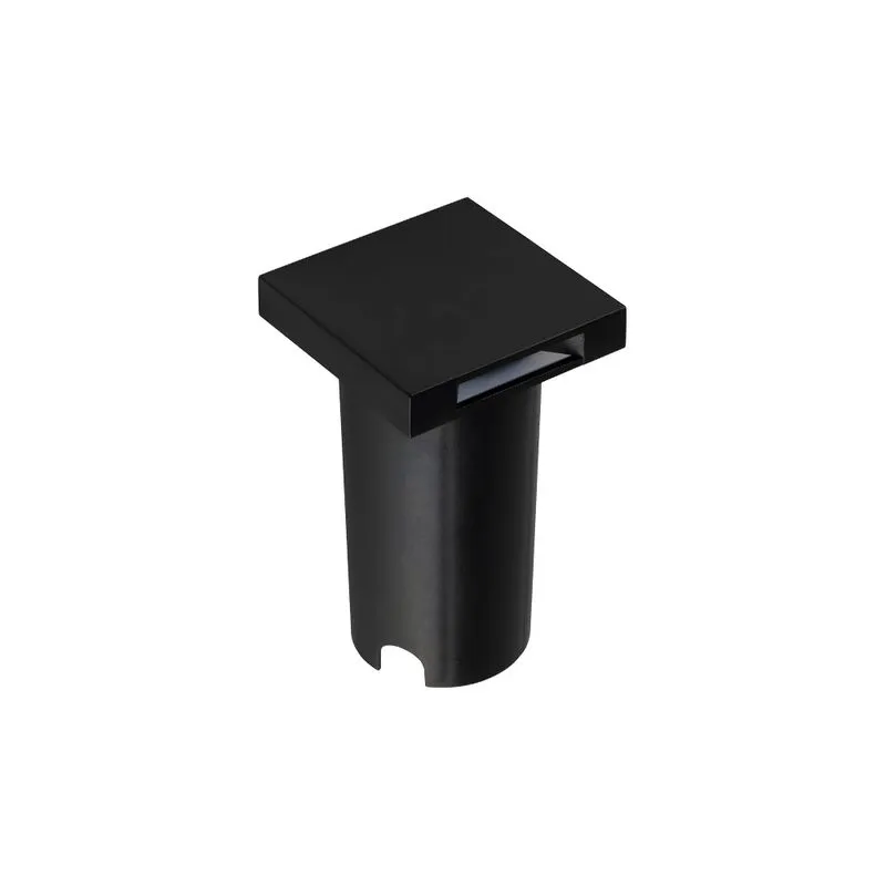 Embutido De Solo Led Nordecor Eran 0,5w Bivolt Preto 3000k Luz Amarela