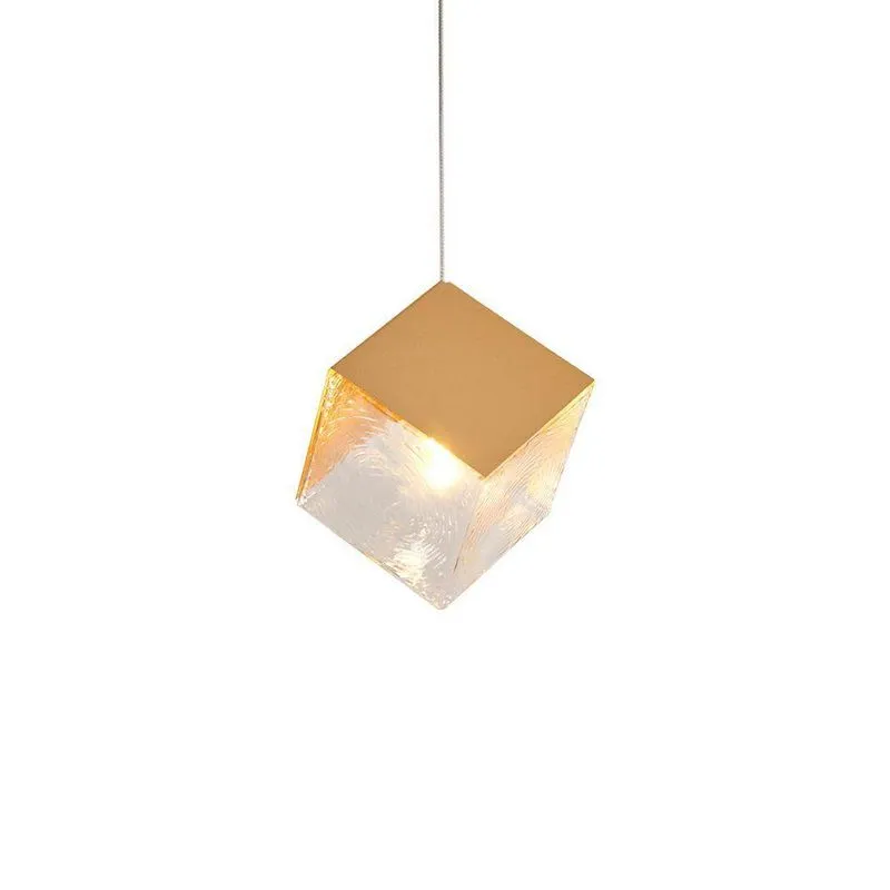 Lustre Pendente Nordecor Bitis 2784 Ouro Champagne G9 Bivolt Ouro Champagne 2784