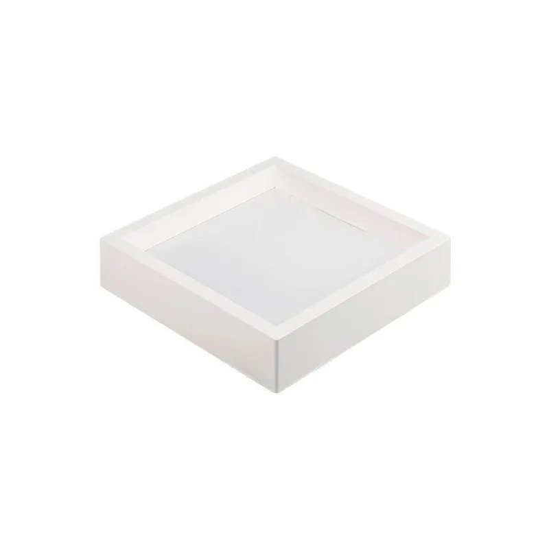 Painel De Led Nordecor Quadrado Kais De Sobrepor Recuado 18w Bivolt Branco 4000k Luz Neutra 4247 - NORDECOR