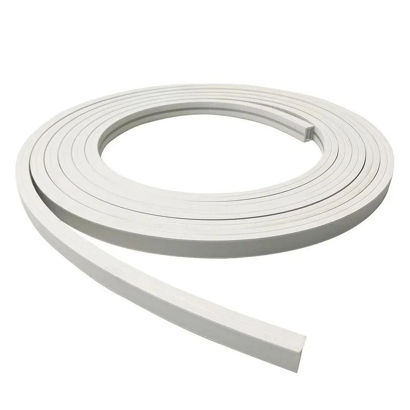 Perfil De Sobrepor Flexível Para Fita Led Nordecor 15mm Com 5 Metros Branco