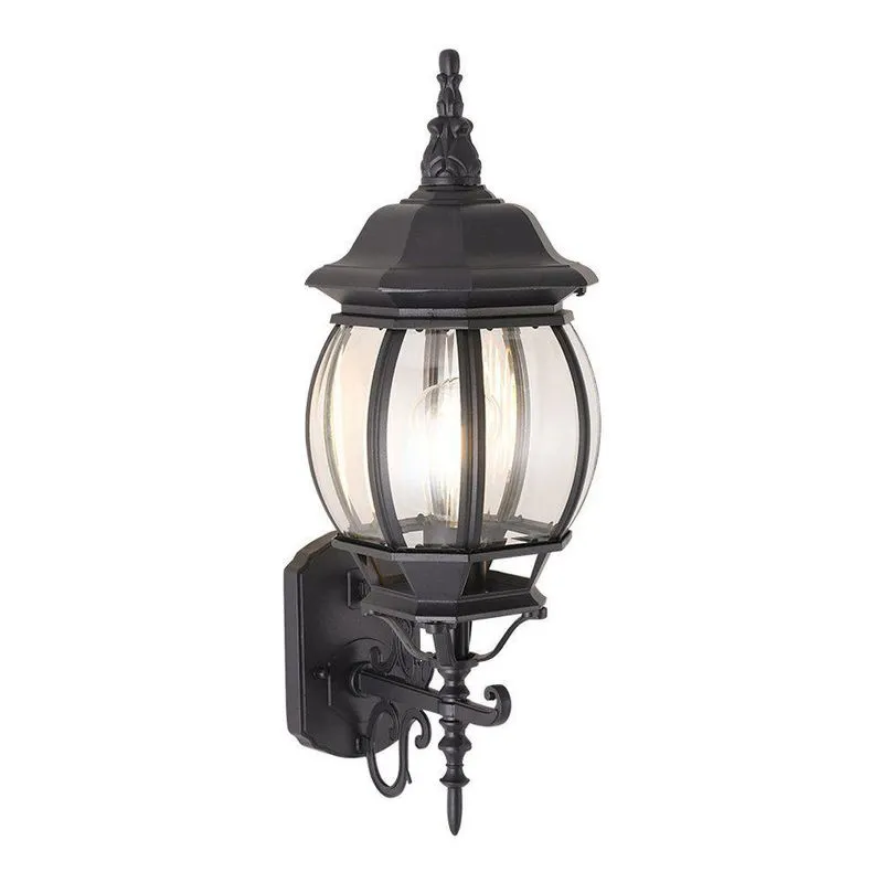Arandela Mareno Superior 80057 Uso Interno E Externo IP65 Preto Nordecor Iluminação