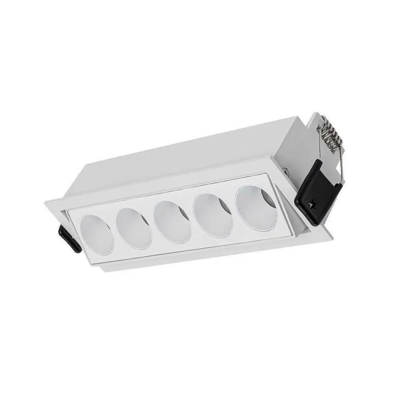 Spot De Embutir Nordecor Downlight Powerus Led Direcionável Alto Irc 90 10w Bivolt Lente Branca 4000k