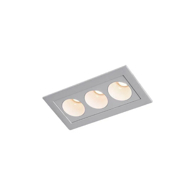 Spot De Embutir Nordecor Downlight Powerus Led Alto Irc 90 6w Bivolt Lente Branca 4000k - NORDECOR