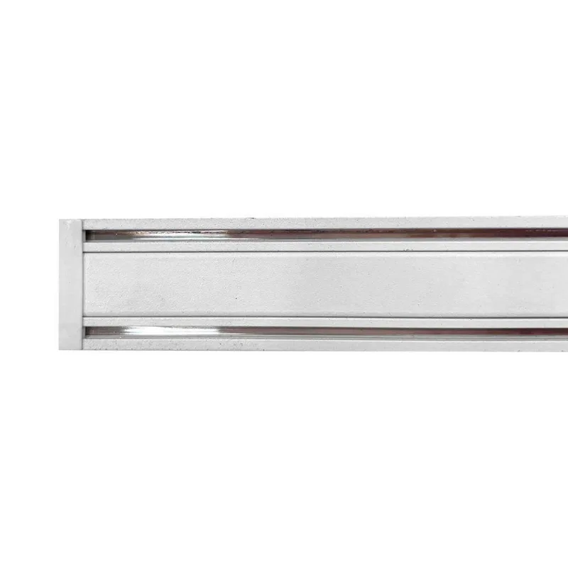 Trilho Magnético De Sobrepor Nordecor Magnetic Track Kay 6715 Com 2 Metros Branco - NORDECOR