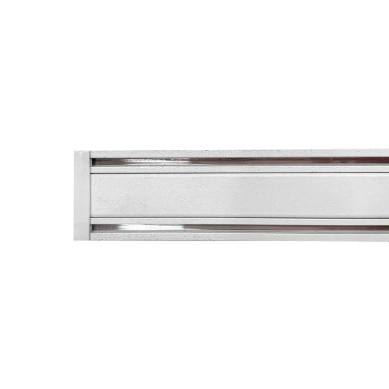 Trilho Magnético De Sobrepor Nordecor Magnetic Track Kay 6714 Com 1 Metro Branco - NORDECOR