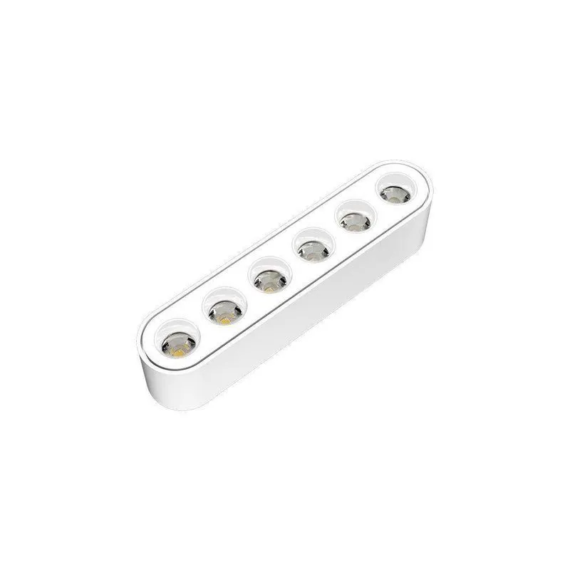 Módulo Led Para Trilho Magnético Nordecor Pro Magnetic Track Kay 6699 6w Irc 90 48v 3000k Luz Amarela