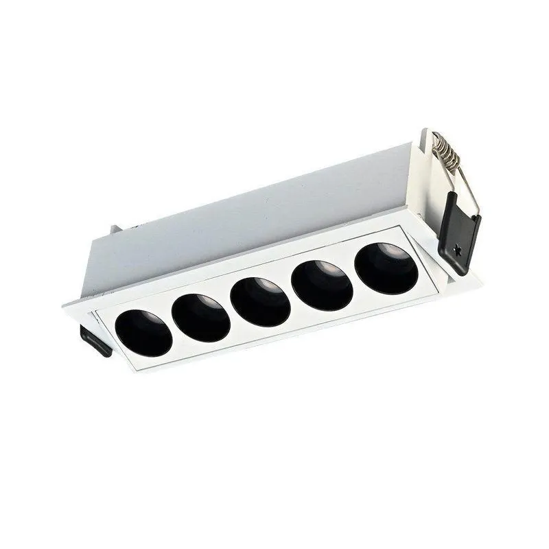 Spot De Embutir Nordecor Downlight Powerus Led Direcionável Alto Irc 90 10w Bivolt Branco 3000k