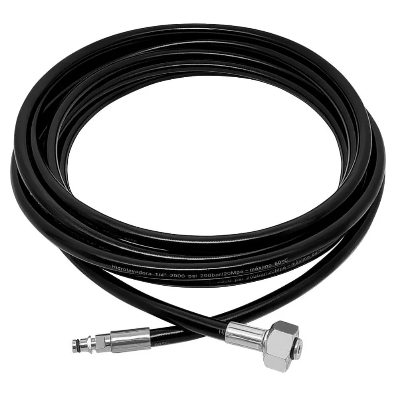 Mangueira Alta Pressão Lavadora Karcher K2 K3 K4 K5 Engate Rápido 10 Metros