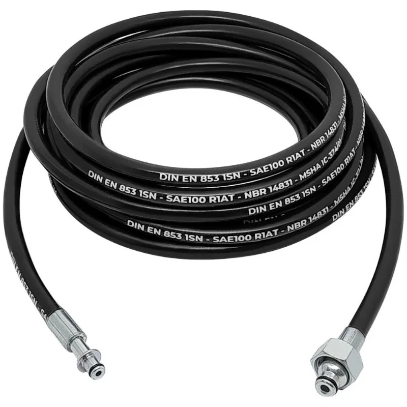 Mangueira Trama Aço Lavadora Karcher Hd585 K330 K3.98 K3.95 10 Metros