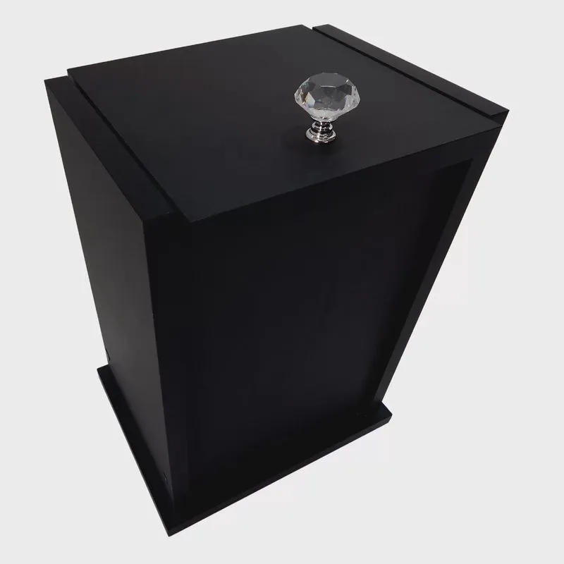 Lixeira mdf 8L Premium Para Banheiro