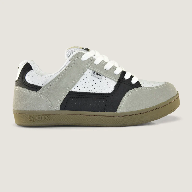 Tênis Qix AM - Skate Confort Branco Gum 37