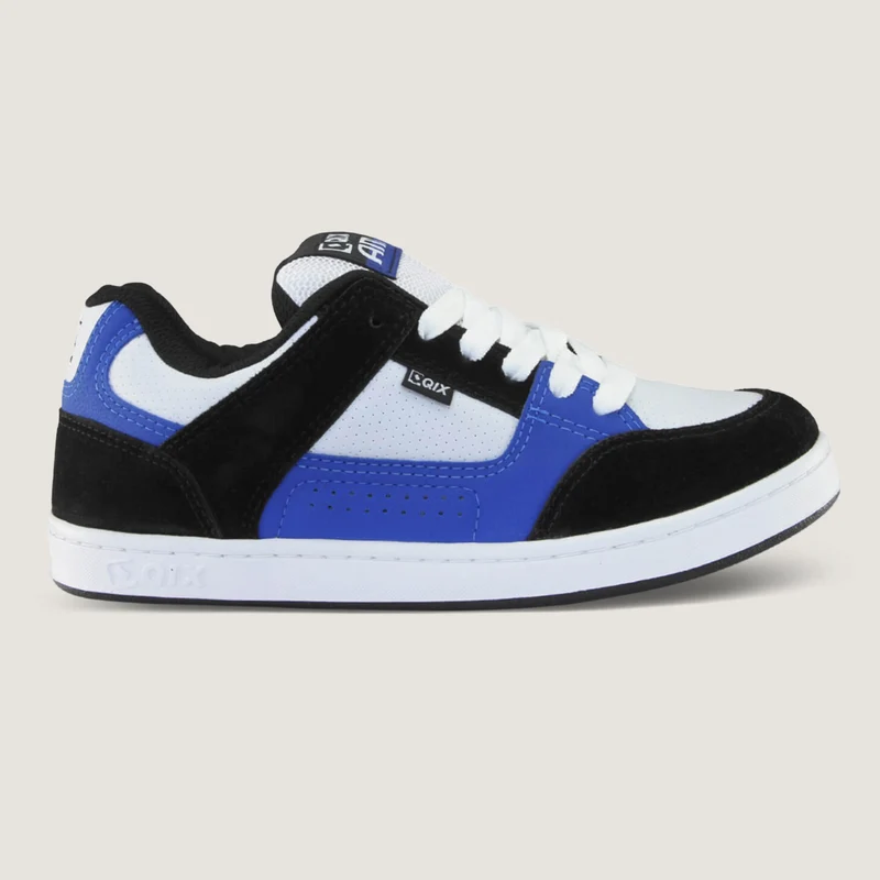 Tênis Qix AM - Skate confort Preto e Azul 41
