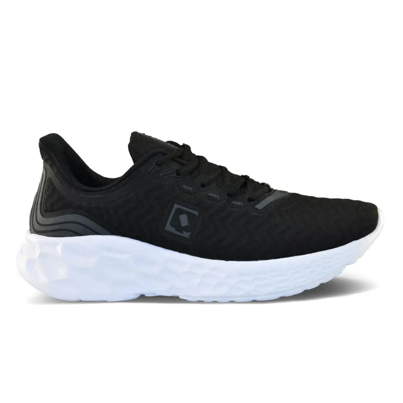 Tênis Qix Soft Jogging Series Preto e Branco / 40