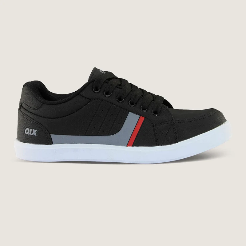 Tênis Qix Laguna Preto, Cinza e Vermelho 41