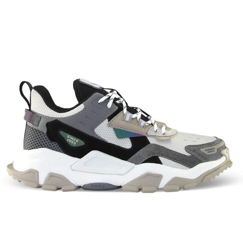 Tênis Qix Trek Urban Hiking Bege e Grafite 42