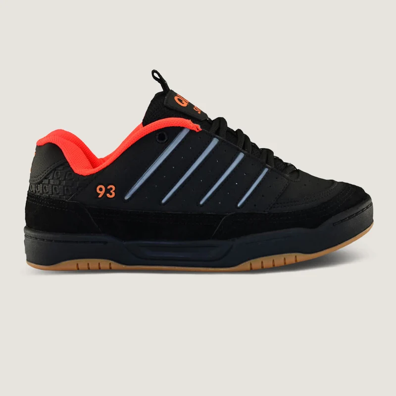 Tênis QIX Golden - Preto e Laranja 44