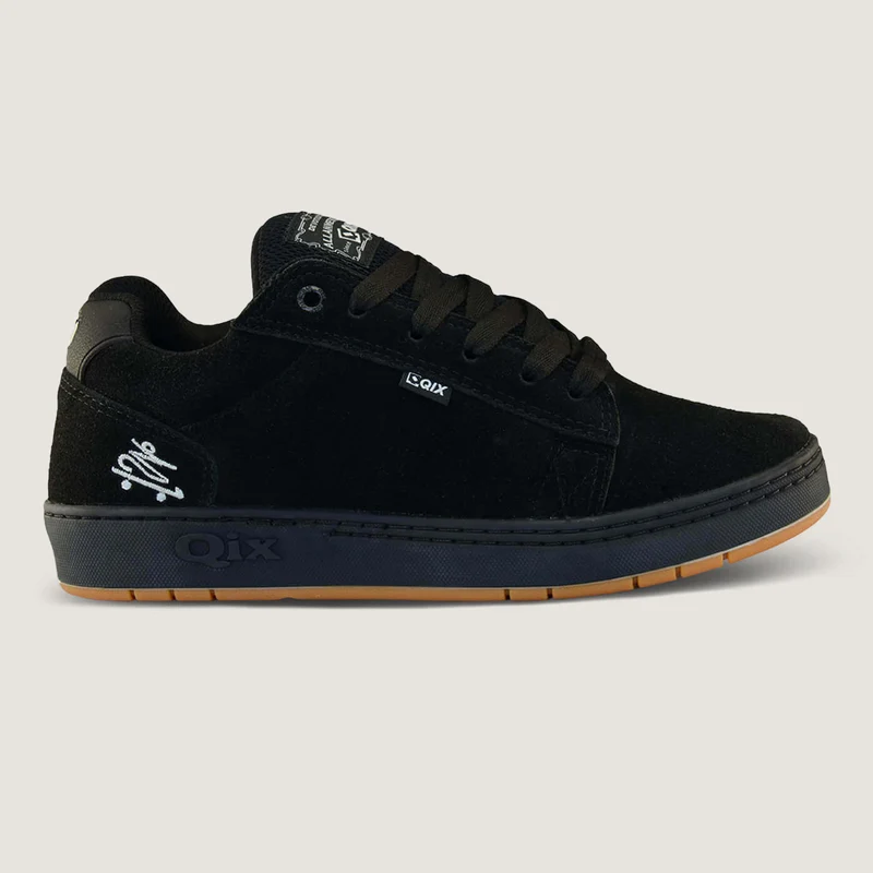 Tênis QIX Chorão Pro Model Allan Mesquita Preto Natural 45