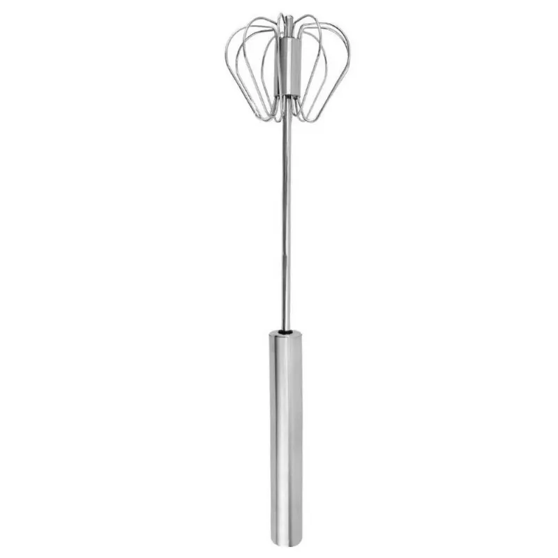 Batedor de Ovos Semi Automático 30cm em Aço Inox Kehome