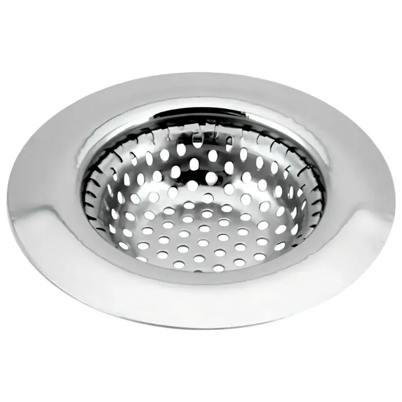 Ralo P/ Pia 7cm em Aço Inox Kehome
