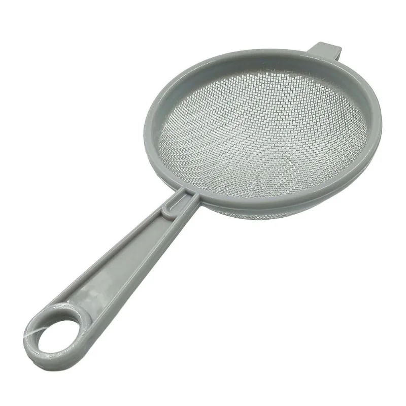 Peneira 10cm em Aluminio Kehome-Cinza