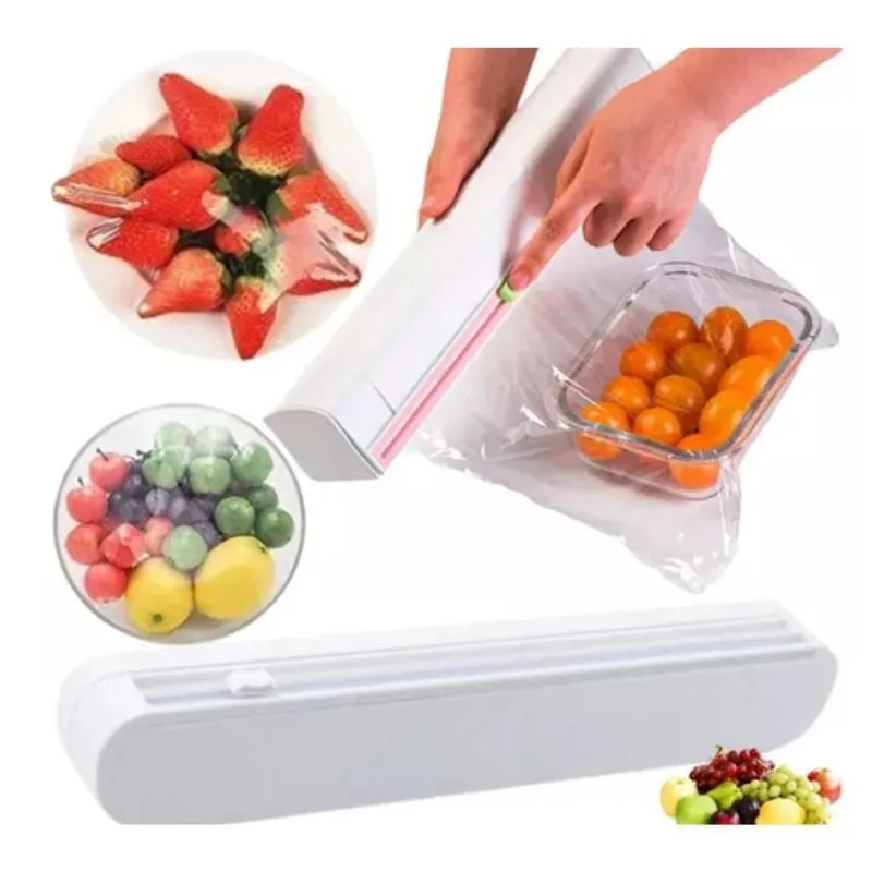 Suporte Papel Filme Magnetico Com Cortador