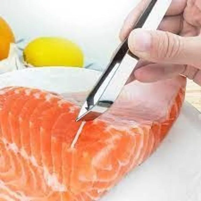 Pinça Culinária Para Chef Gastronomia Profissional Inox
